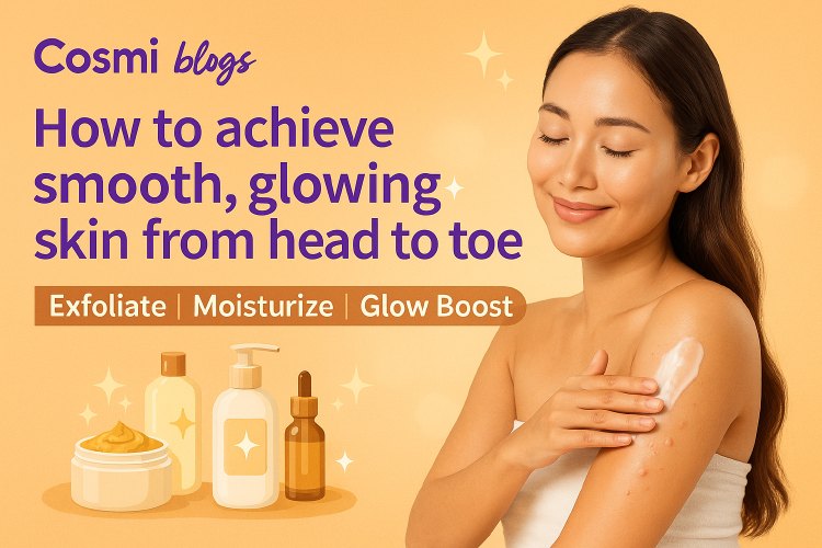How to Achieve Smooth, Glowing Skin From Head to Toe?
