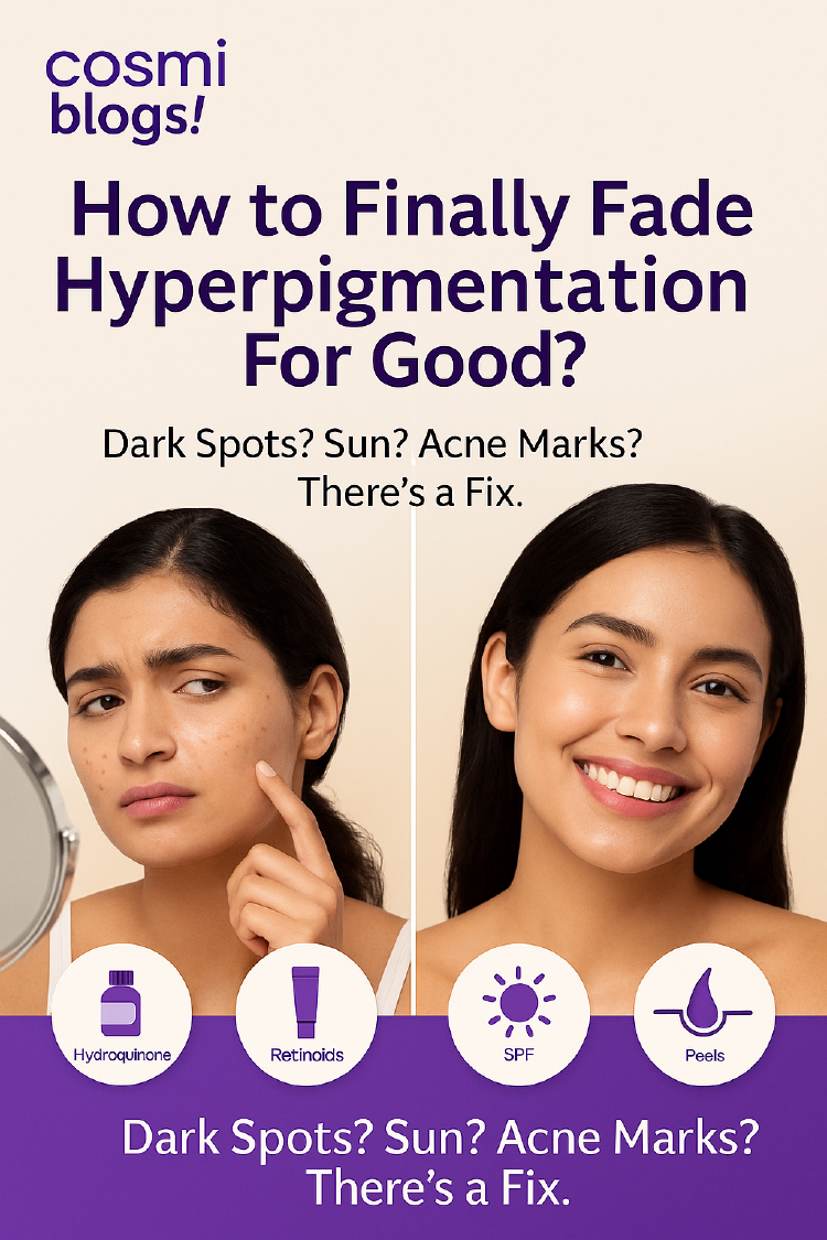 How to Finally Fade Hyperpigmentation for Good?
