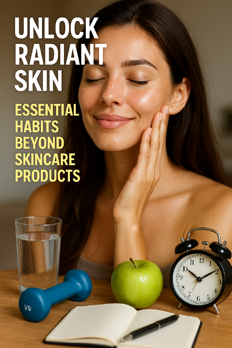 Unlock Radiant Skin: Essential Habits Beyond Skincare Products